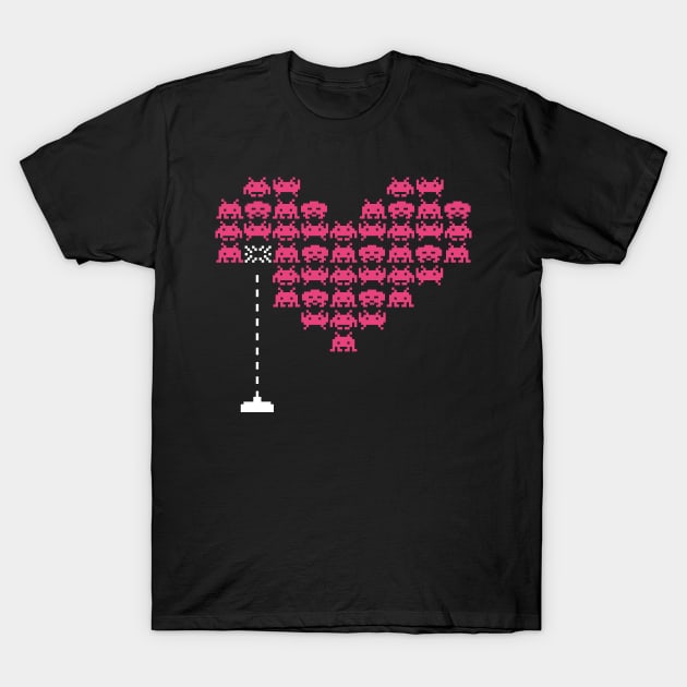 Invasion of the Heart T-Shirt by zombiepickles